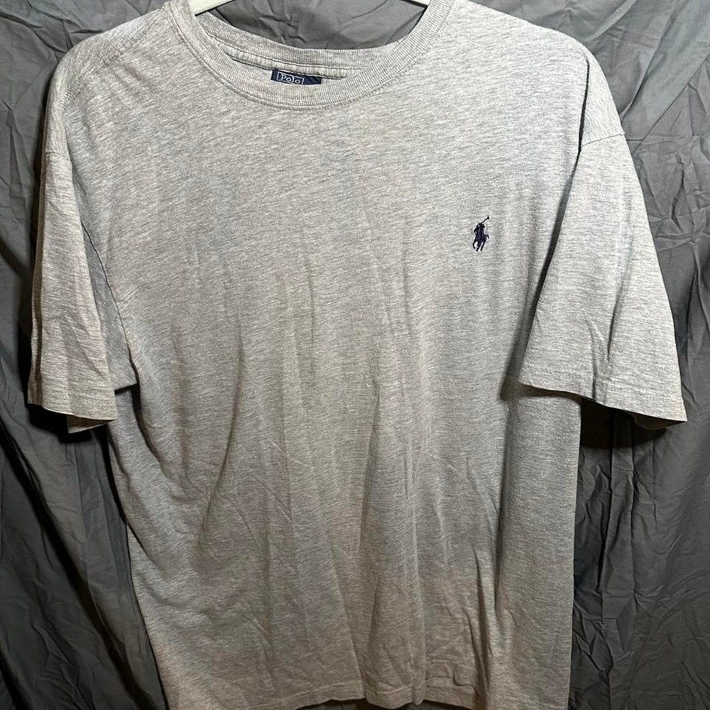 Polo Ralph Lauren Heather Gray Crewneck T-Shirt size M